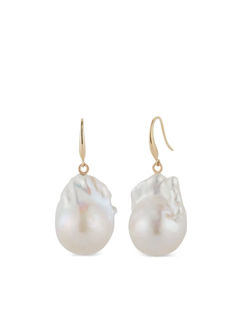 Mateo 14k Yellow Gold Pearl Earrings In ニュートラル