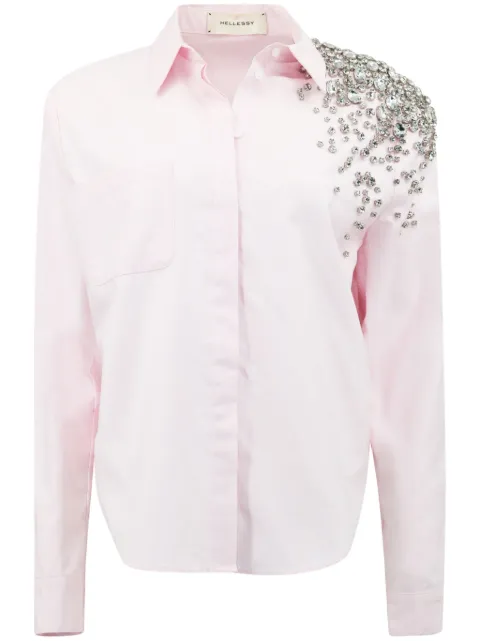 Hellessy Alfred crystal-embellished shirt