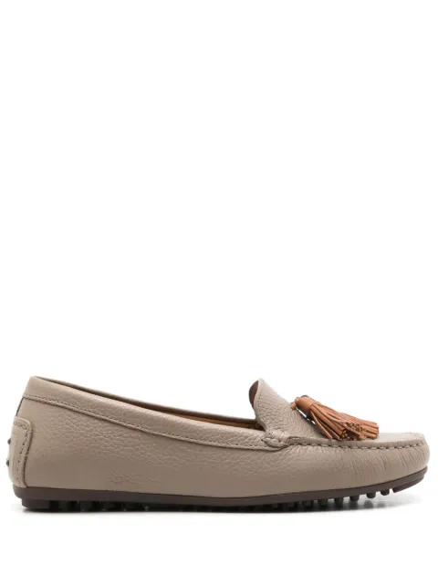 Sarah Chofakian Severine tassel leather loafers
