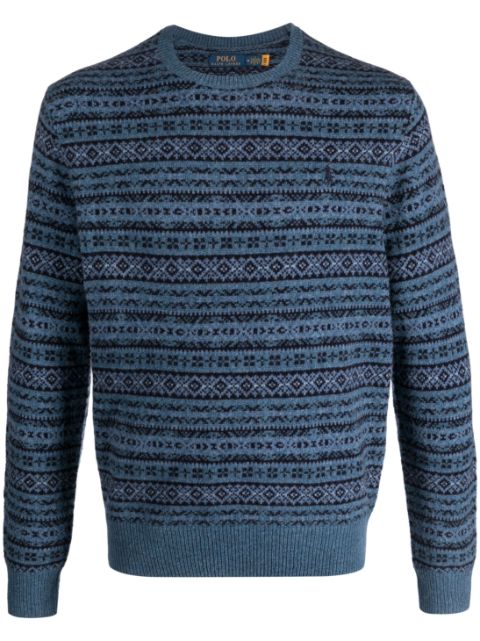 Polo Ralph Lauren intarsia-knit wool jumper Men