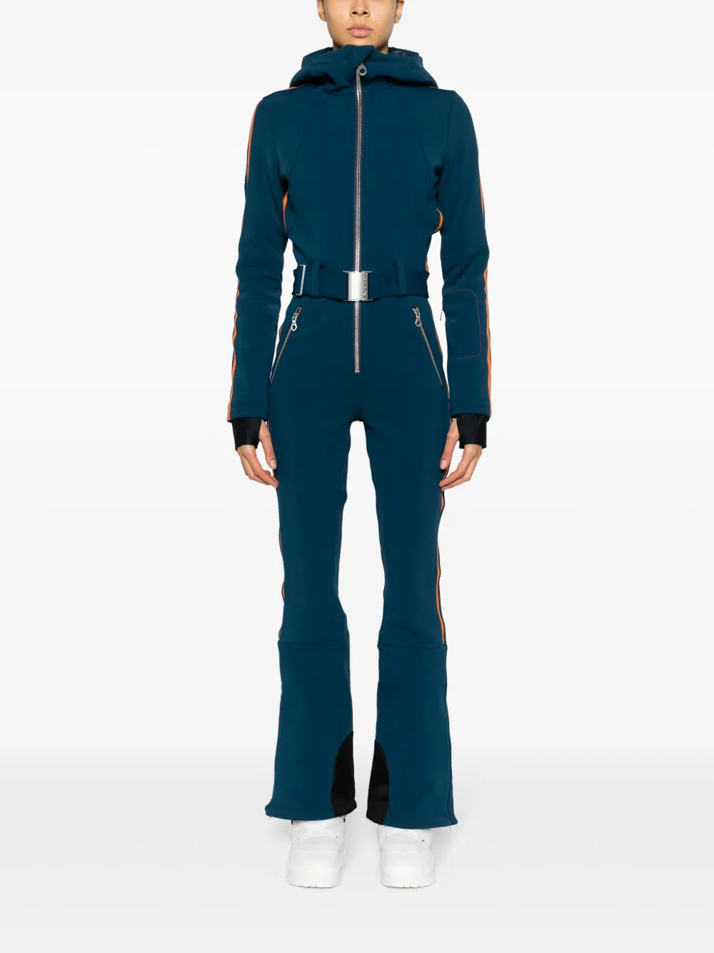 Cordova Jumpsuit met ceintuur - Blauw