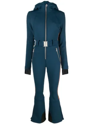 One piece top snow suit womens