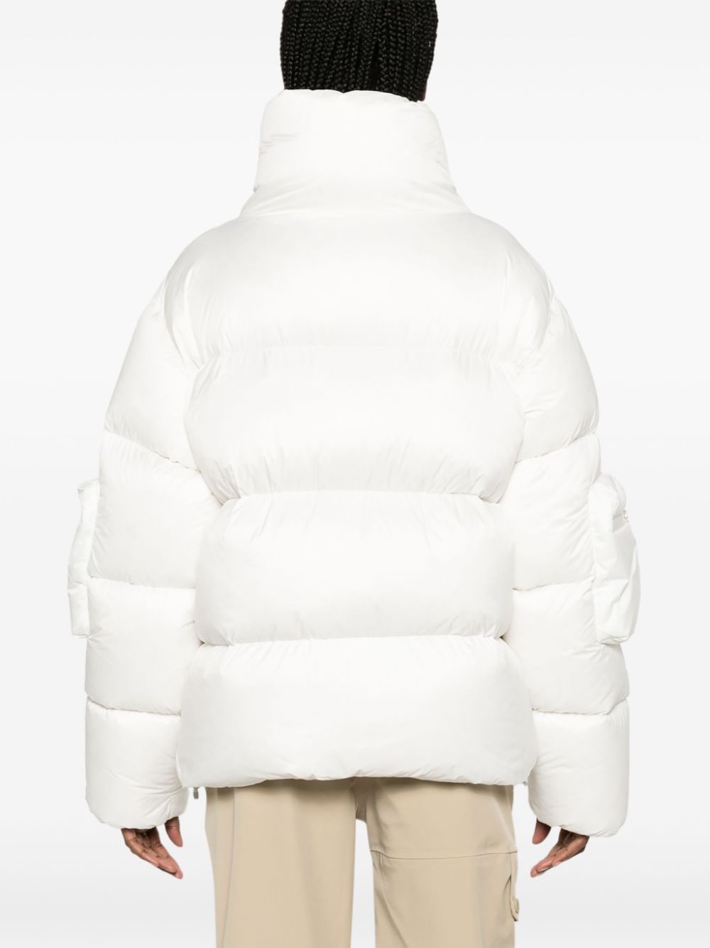 Shop Cordova Mogul Quilted Ski Jacket In White