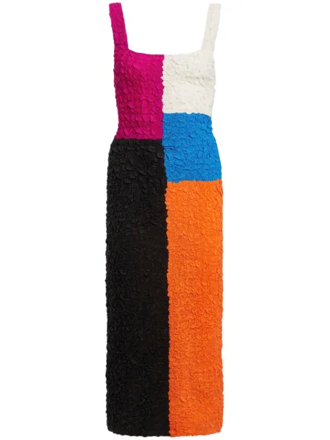 Mara Hoffman Sloan colour-block midi dress