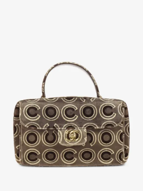 CHANEL Pre-Owned 2002 Coco Flap top handle bag