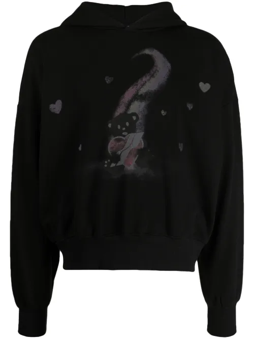 Hoodie à logo imprimé - We11done - Modalova