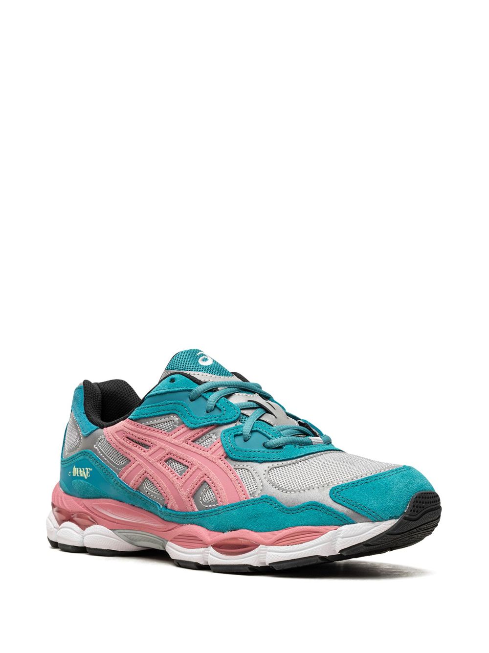 Shop Asics X Awake Ny Gel-nyc "teal" Sneakers In Blue