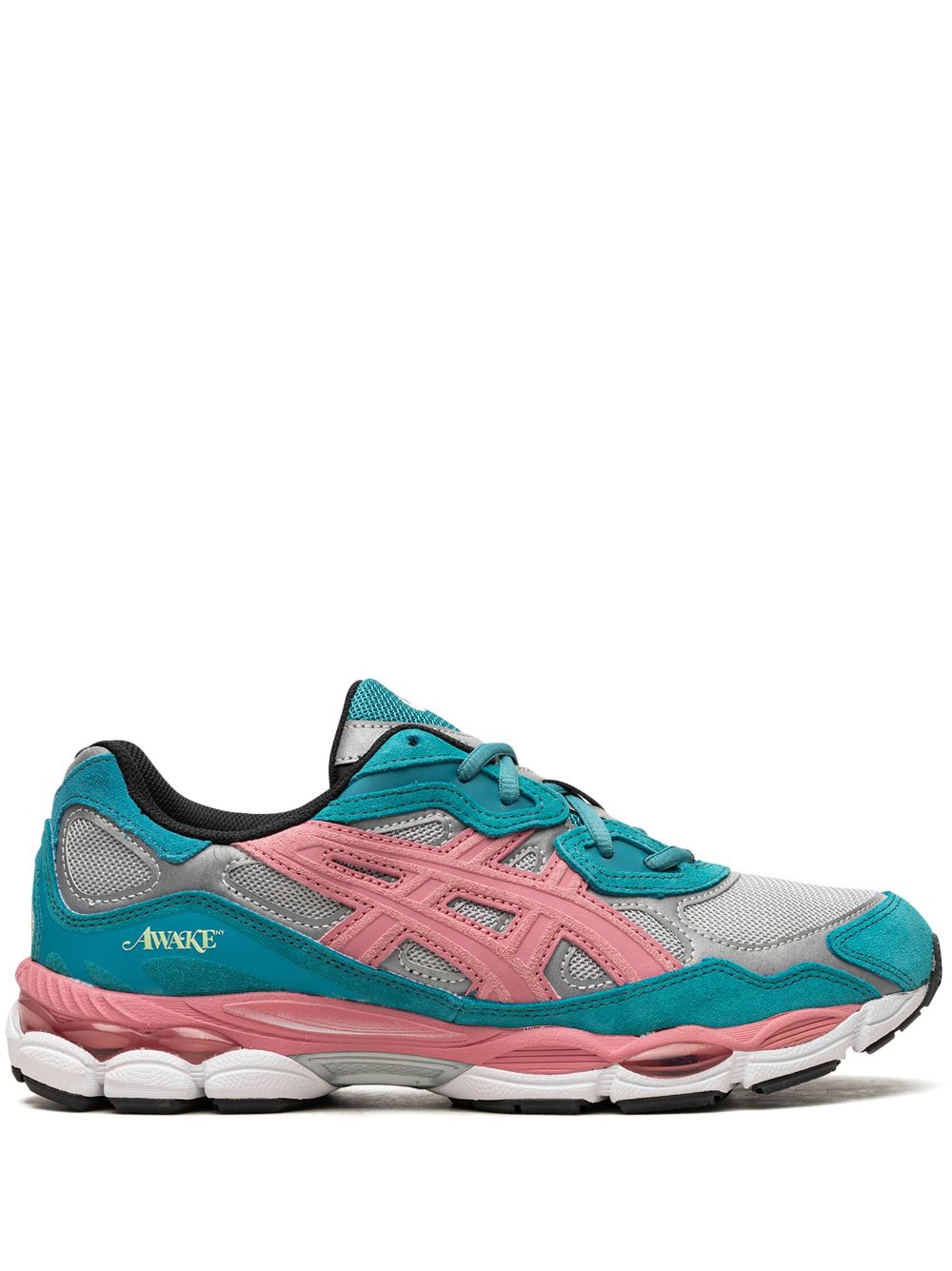 Asics X Awake Ny Gel-nyc "teal" Trainers In Blue