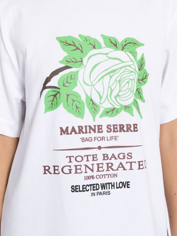 Marine Serre ロゴ Tシャツ - Farfetch