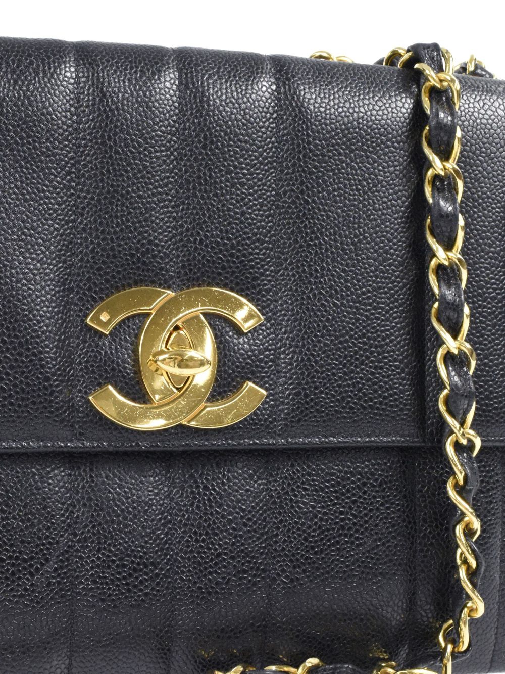 CHANEL 1995 Jumbo Mademoiselle quilt Classic Flap shoulder bag Women