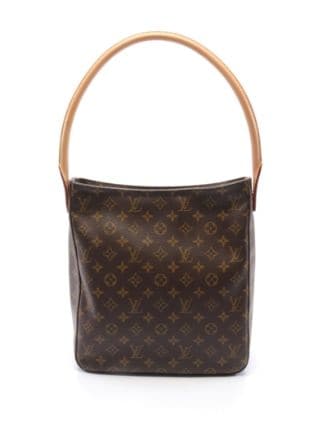 Louis Vuitton 2002 Pre-owned Monogram Looping mm Handbag - Brown