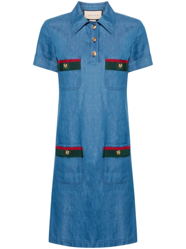 Gucci dress blue online