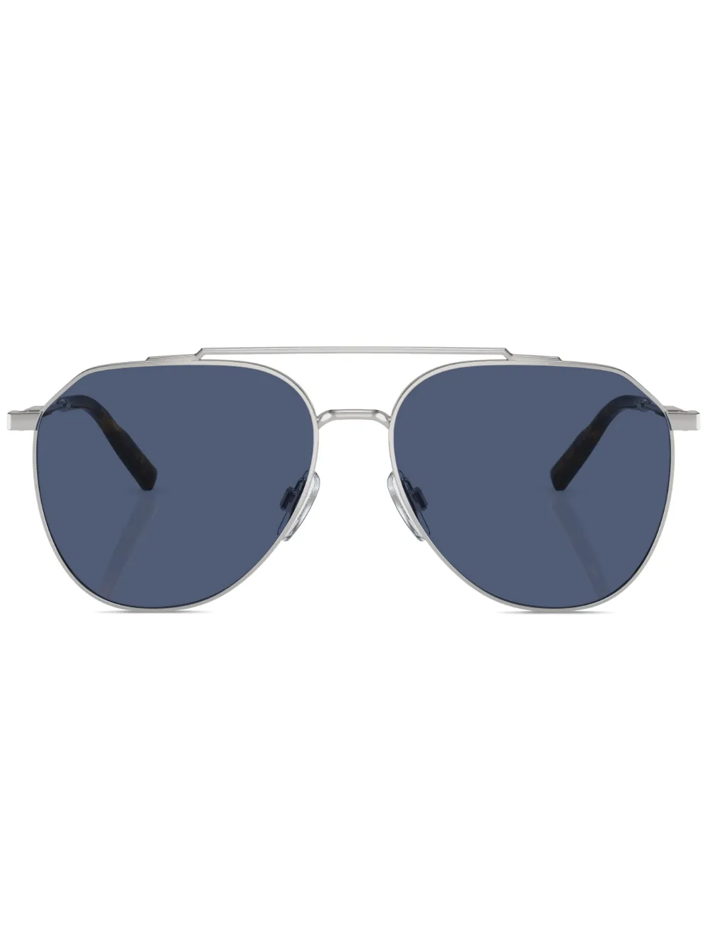 Dolce & Gabbana Eyewear Zonnebril met piloten montuur 05 80 Silver
