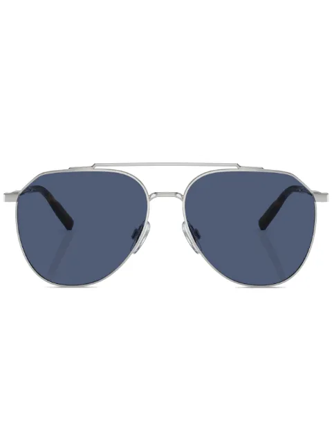 Dolce & Gabbana Eyewear tinted-lens pilot-frame sunglasses