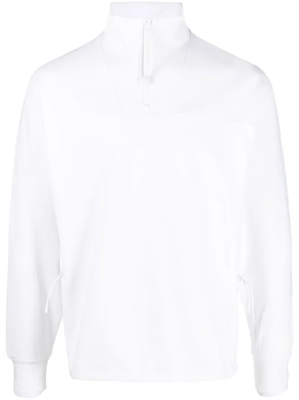 C.P. Company zip-detail high-neck Jersey Sweatshirt - Farfetch