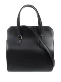 Hermès Pre-Owned 2002 box-shaped two-way handbag - Black