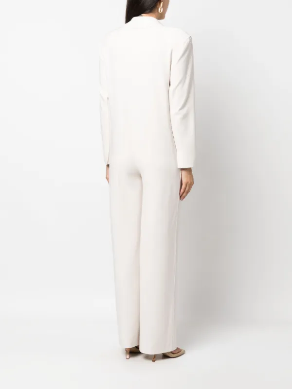 Norma kamali hot sale white jumpsuit