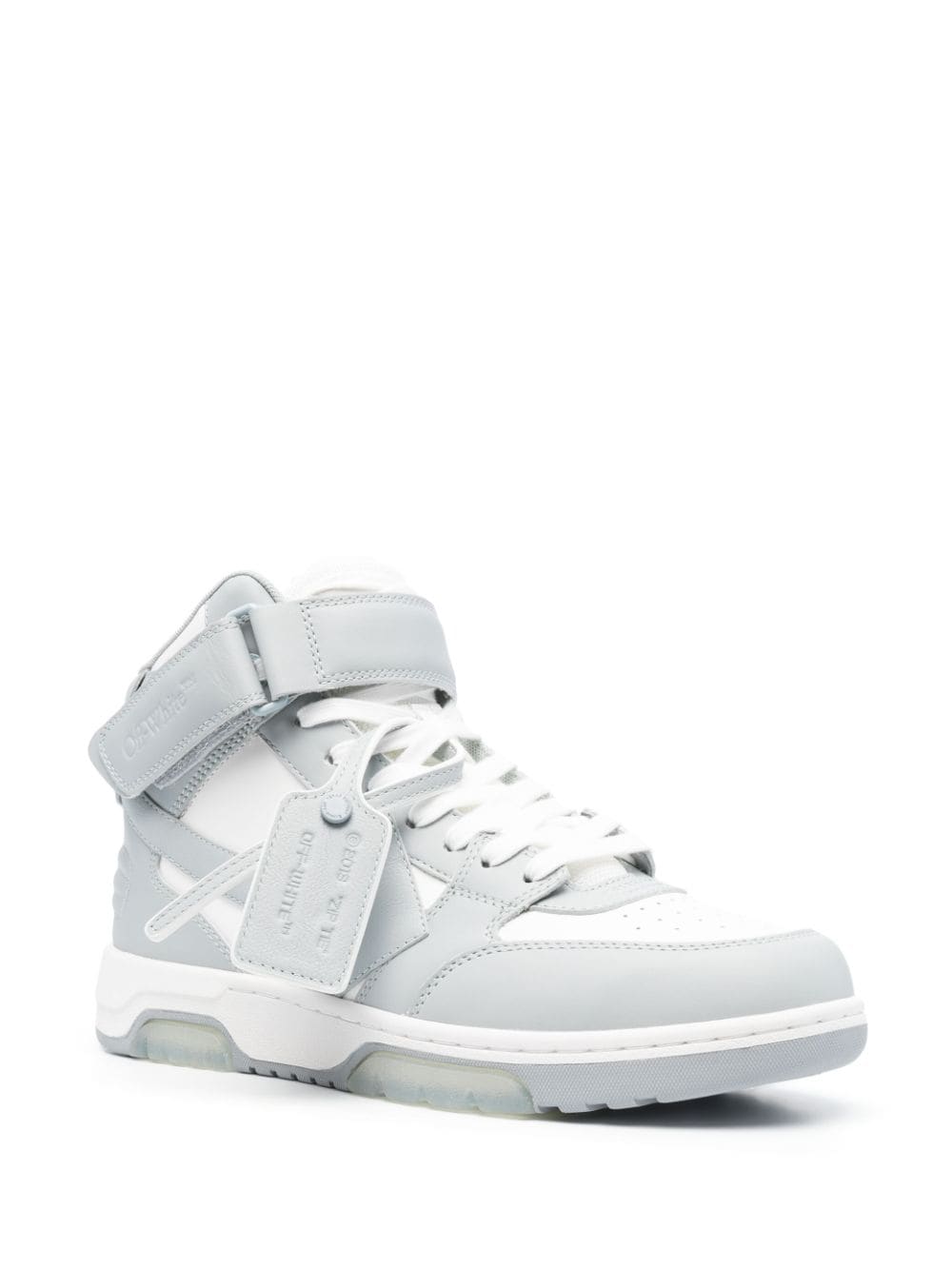 Off-White Out Of Office mid-top sneakers - Wit