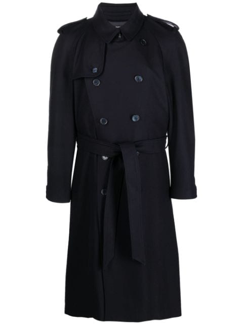 Patrizia Pepe notched-collar double-breasted coat