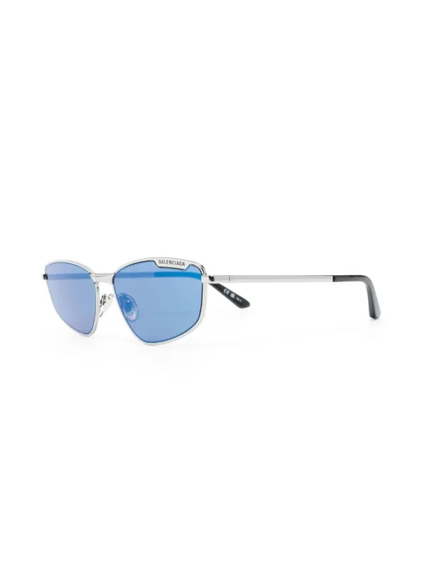 Balenciaga Eyewear スクエアフレーム サングラス | ゴールドトーン