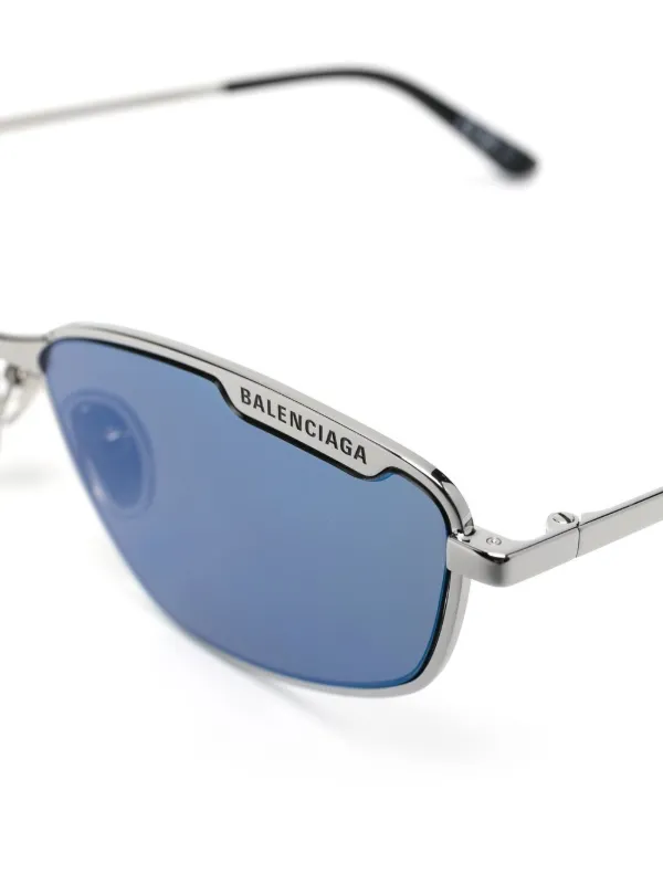 Balenciaga Eyewear スクエアフレーム サングラス | ゴールドトーン