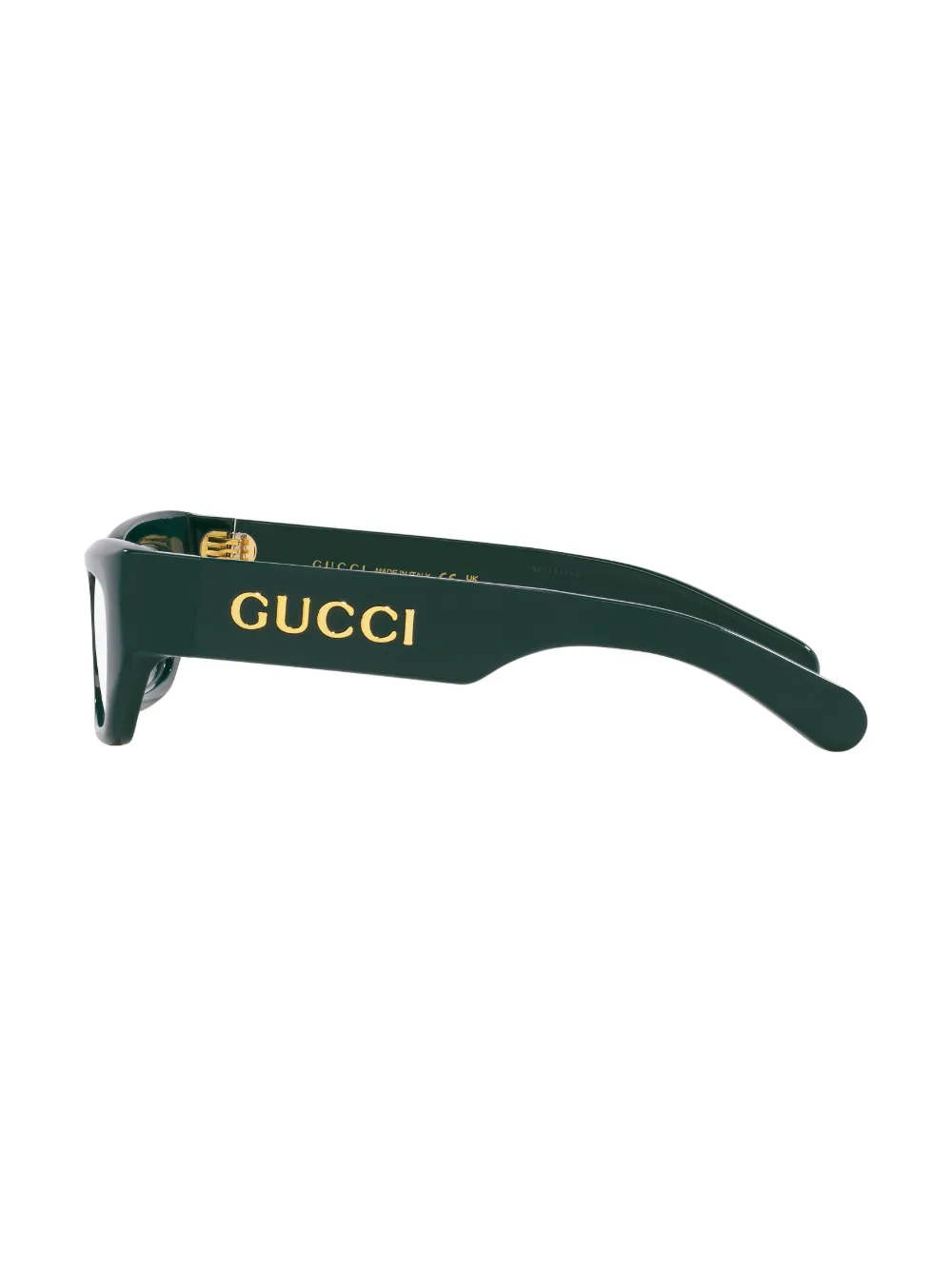 Gucci Eyewear logoplaque rectangleframe Glasses Farfetch
