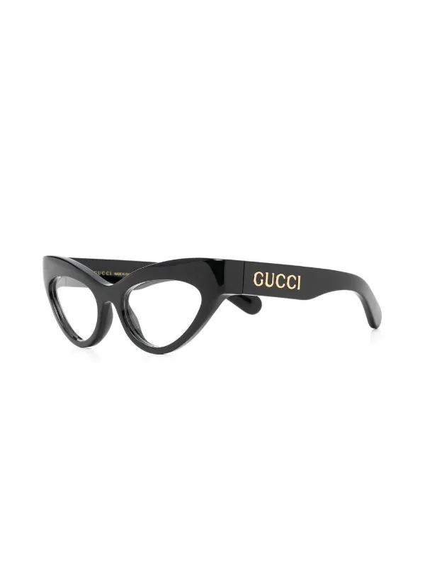 Gucci Eyewear cat-eye Frame Glasses | Black | FARFETCH CY
