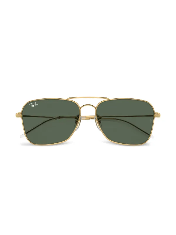 Ray-Ban Caravan Reverse Sunglasses Gold FARFETCH PH
