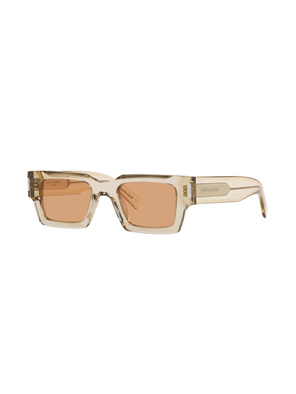 Saint Laurent Eyewear SL 572 square-frame sunglasses - Beige