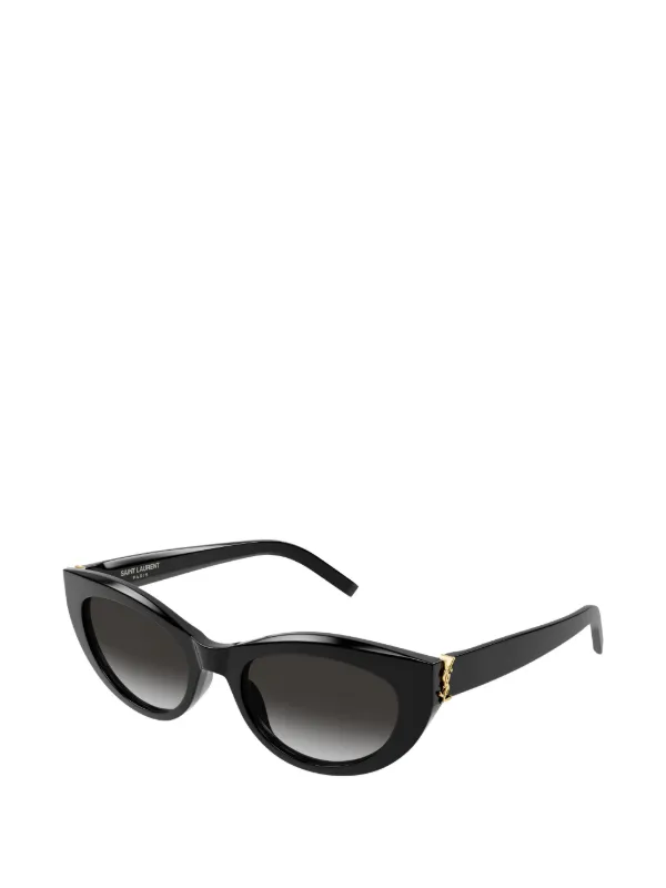 Saint Laurent Eyewear SL M115 キャットアイ サングラス | ブラック
