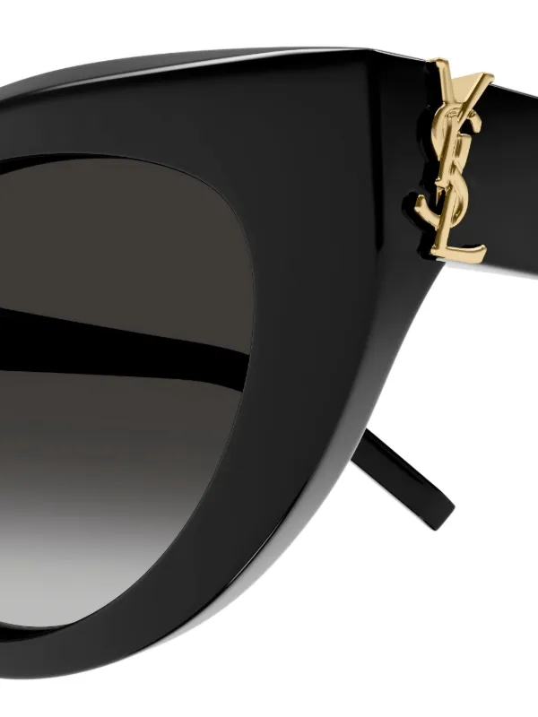 Saint Laurent Eyewear SL M115 キャットアイ サングラス | ブラック