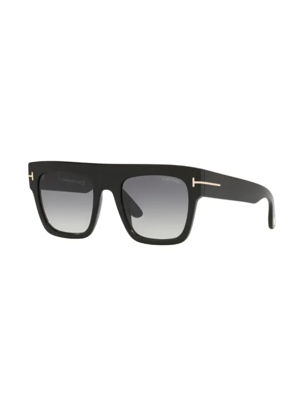 TOM FORD Eyewear スクエアフレーム サングラス | ブラック