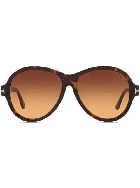 TOM FORD Eyewear Camryn round-frame sunglasses