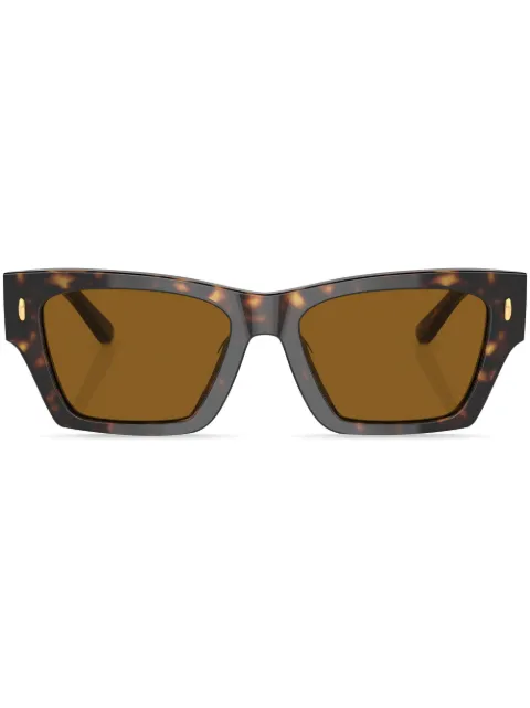 Tory Burch tortoiseshell-effect square-frame sunglasses