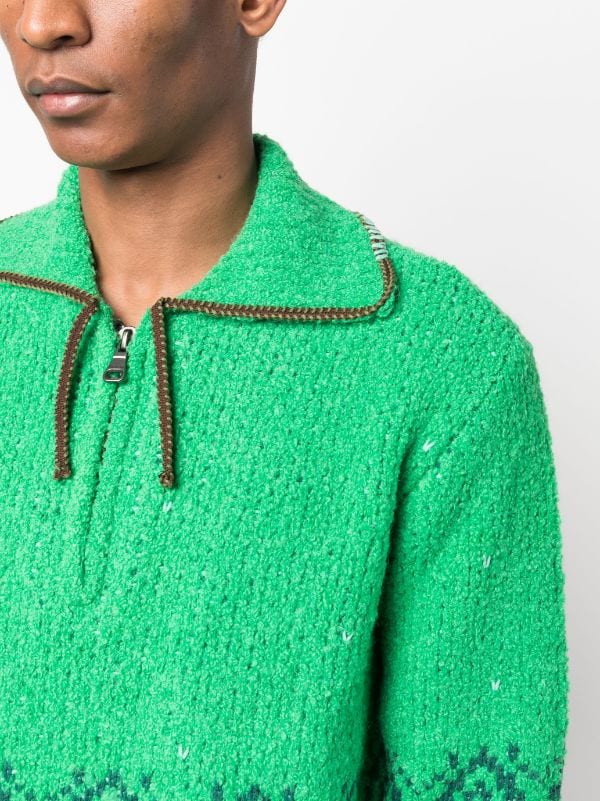 Andersson Bell Tetlin half-zip Jumper - Farfetch