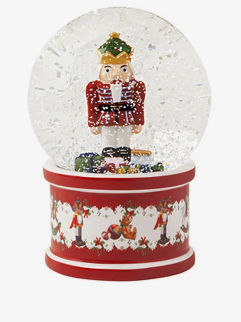 Villeroy & Boch large snow christmas ball 