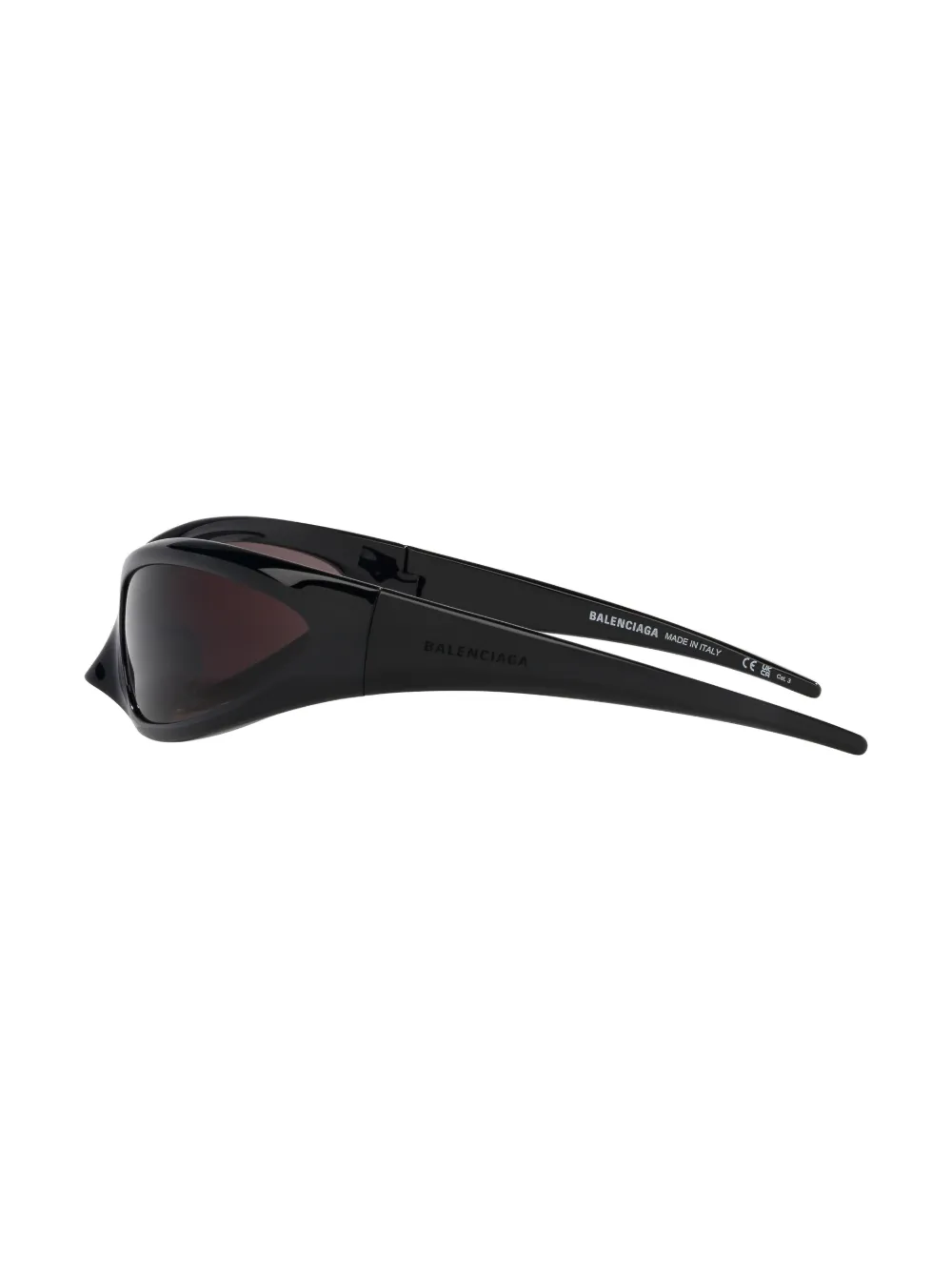 Balenciaga Skin Xxl Cat-eye Sunglasses In Schwarz
