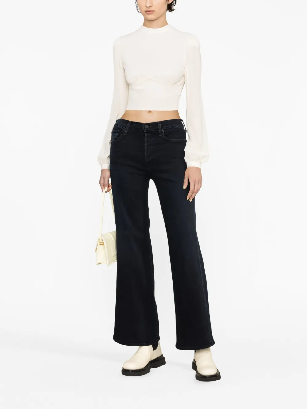 MOTHER wide-leg jeans - Blauw
