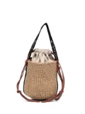 Chloé small Woody bucket bag - Neutrals