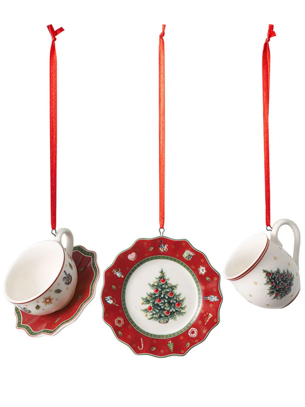 Villeroy & Boch Toy's Delight オブジェ セット - レッド Villeroy & Boch Toy's Delight オブジェ セット - レッド