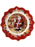 Villeroy & Boch santa claus-print porcelain plate - Multicolour