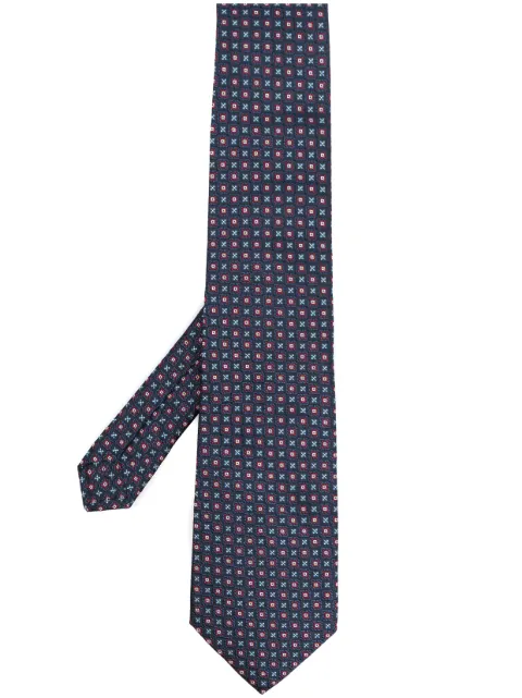 ETRO geometric-pattern regimental tie