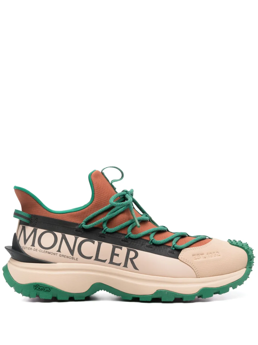 Shop Moncler Trailgrip Lite2 Sneakers In Neutrals