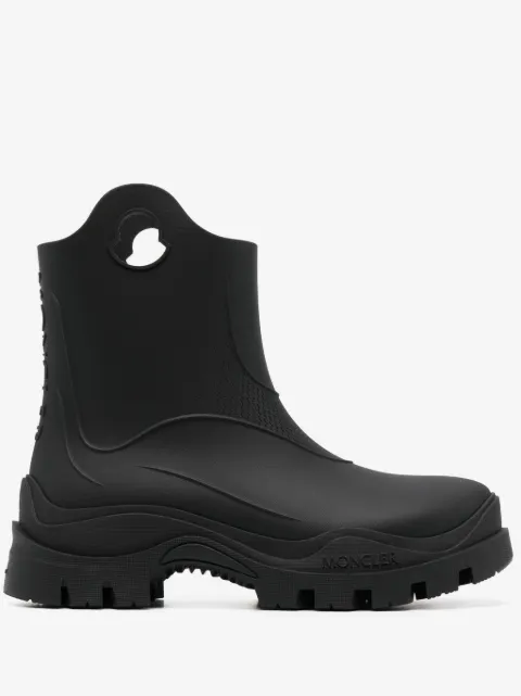 Moncler Misty textured rain boots