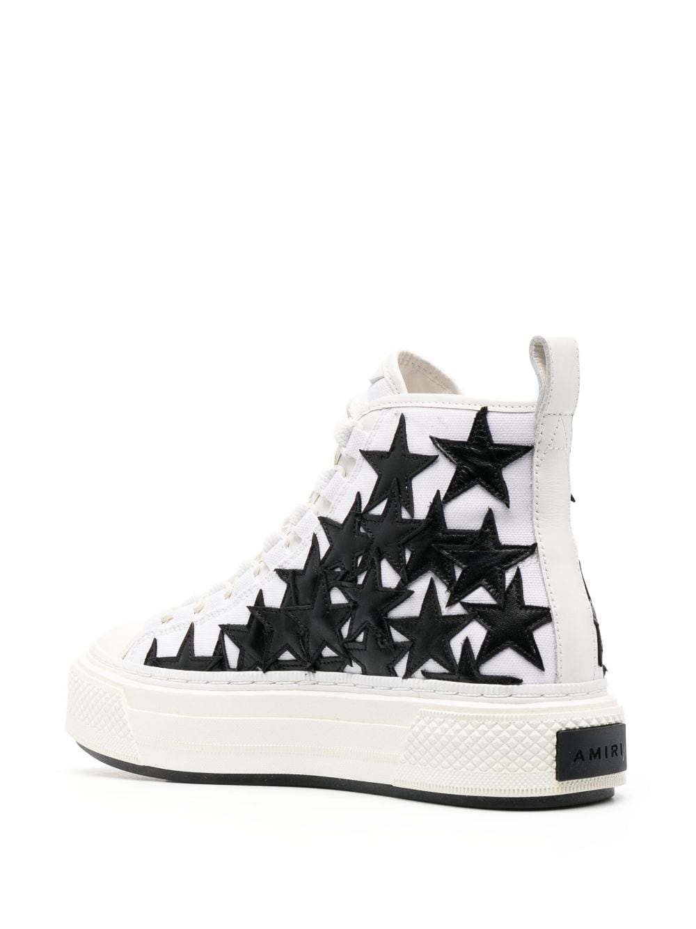 AMIRI Stars Court lace-up high-top Sneakers - Farfetch