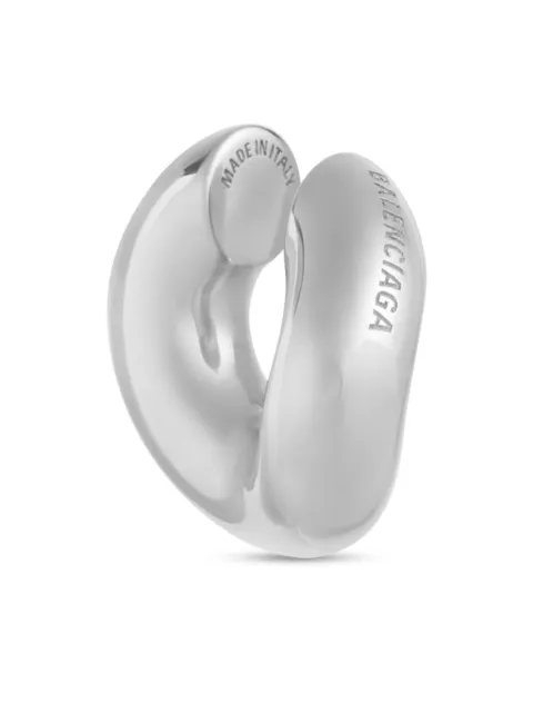 Balenciaga asymmetric-design polished-finish ear cuff 