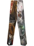 Charles Jeffrey Loverboy graphic-print wide-fit trousers - Neutrals