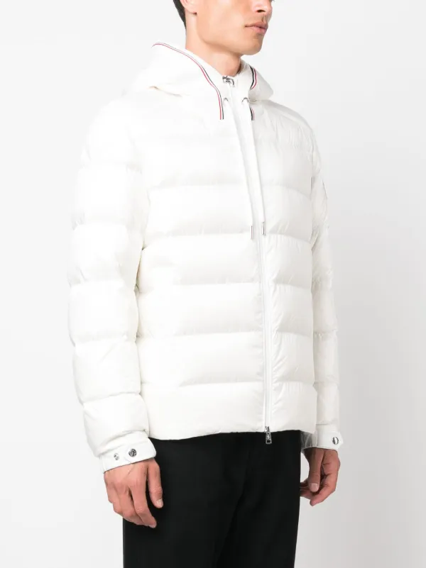 Moncler mens white jacket outlet