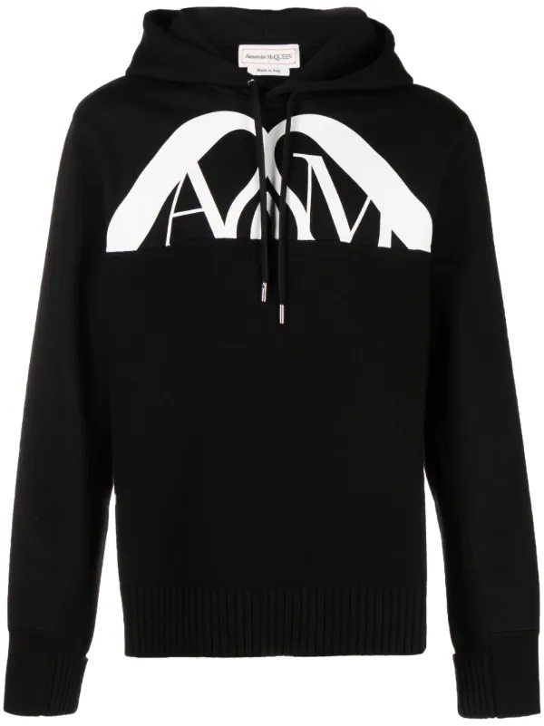 ★人気★【ALEXANDER MCQUEEN】★LOGO PRINTING HOODIE★BLACK★ 19298784_42409224_600.jpg