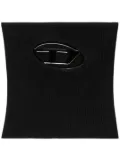 Diesel M-Clarksville-A logo-plaque bandeau top - Black